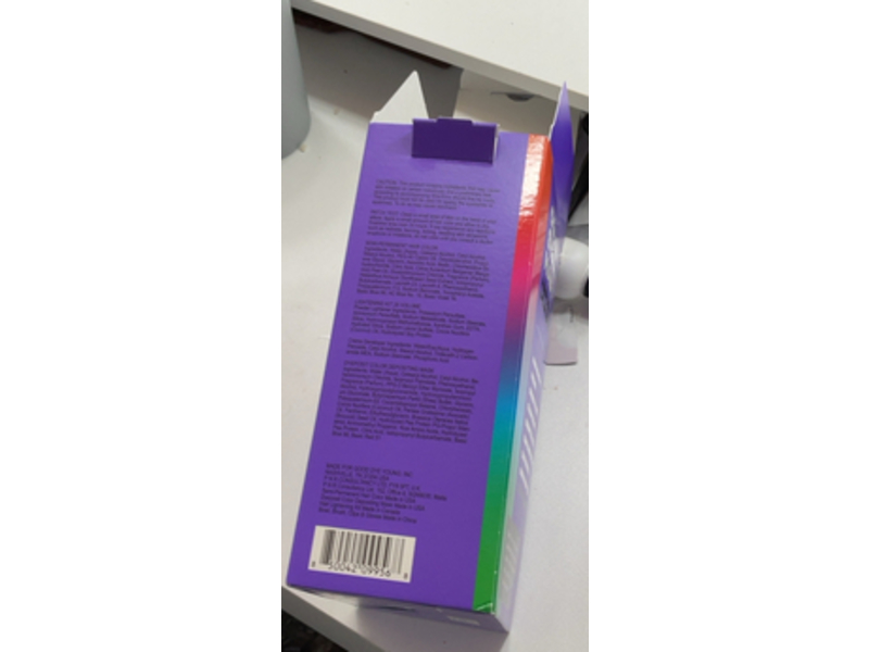 Good Dye Young Hair Color Starter Semi Permanent Kit, PPL Eater Royal Blue,