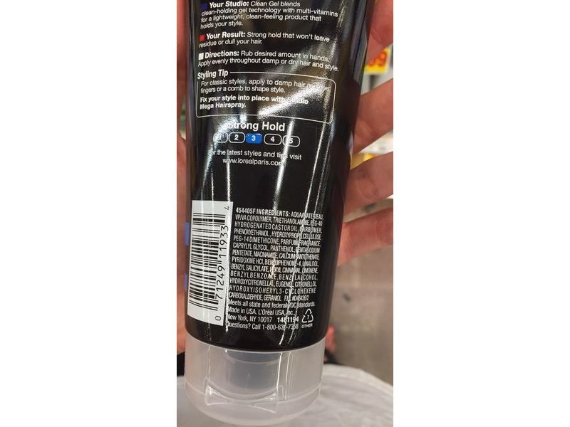 L'Oreal Paris Studio Line Clean Gel, 6.8 fl oz