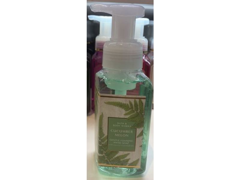 Bath & Body Works Gentle Foaming Hand Soap, Cucumber Melon, 8.75 fl oz