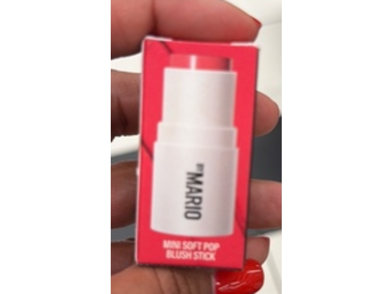 Makeup By Mario Mini Soft Pop Blush Stick, Watermelon, 0.14 oz/4 g