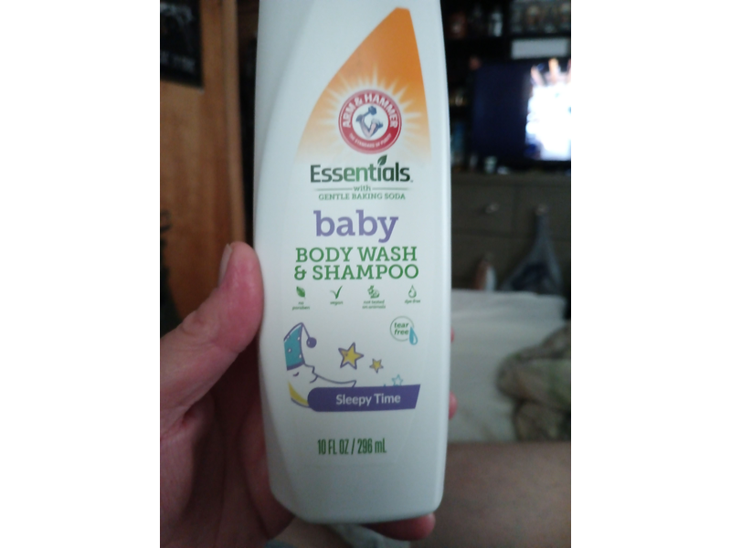 Arm & Hammer Essentials Baby Body Wash & Shampoo, 10 fl oz/296 mL