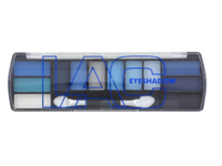 L A Colors 12 Color Eyeshadow Palette, Tropical Blue, 0.28 oz/8 g - thumbnail 1