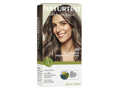 Naturtint Permanent Hair Color Gel, 6N Dark Blonde, 5.75 fl oz/170 mL