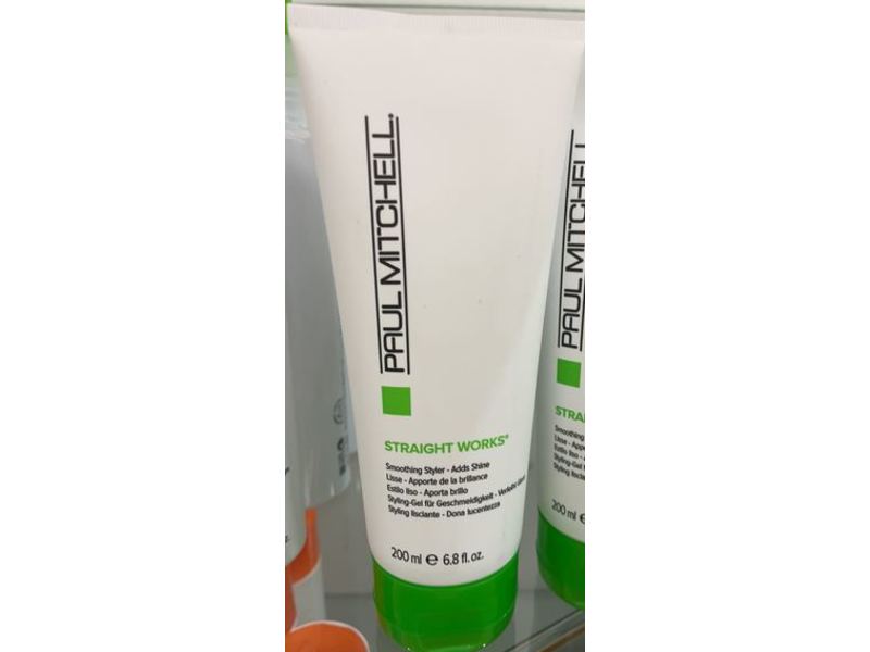 Paul Mitchell Straight Smoothing Styler Gel, 6.8 fl oz/200 mL