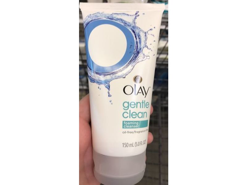 Olay Gentle Clean Foaming Cleanser, 5 fl oz/150 mL
