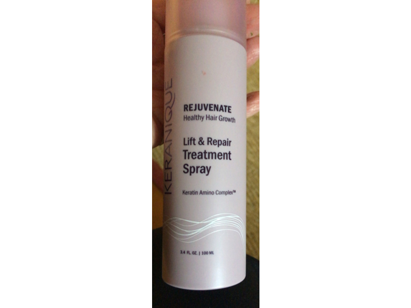 Keranique Rejuvenate Lift & Repair Treatment Spray, Keratin Amino Complex, 3.4 fl oz/100 mL