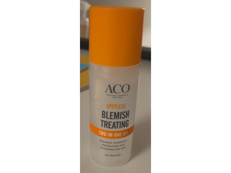 ACO Spotless Blemish Treating Two-in-One Gel, 50 mL
