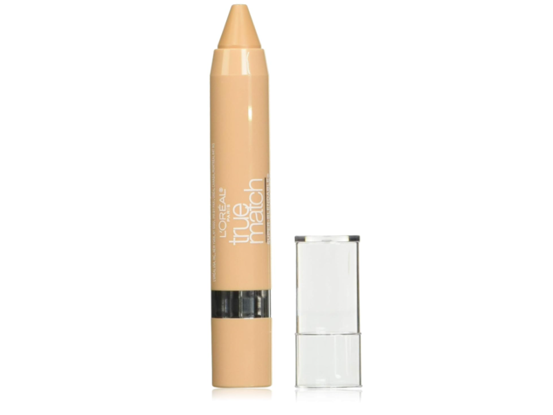 L'Oreal Paris True Match Super-Blendable Crayon Concealer, Light/Medium Warm, 0.10 oz