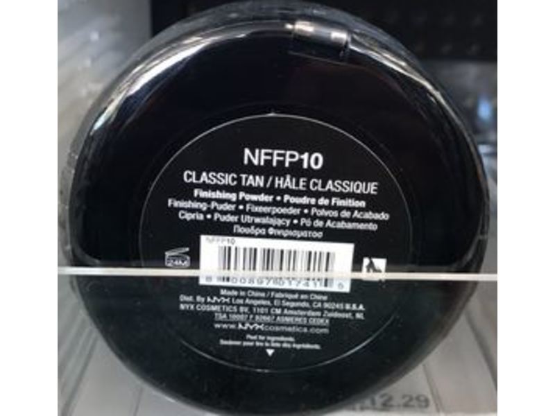 NYX Professional Makeup #NoFilter Finishing Powder, Classic Tan, 0.33 oz/9.6 g
