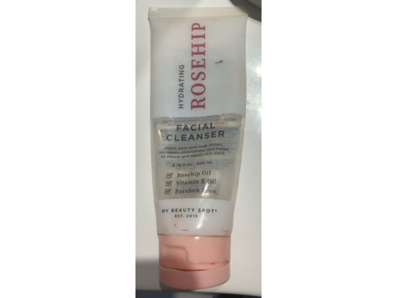 My Beauty Spot Hydrating Facial Cleanser, Rosehip, 6.76 fl oz/200 mL
