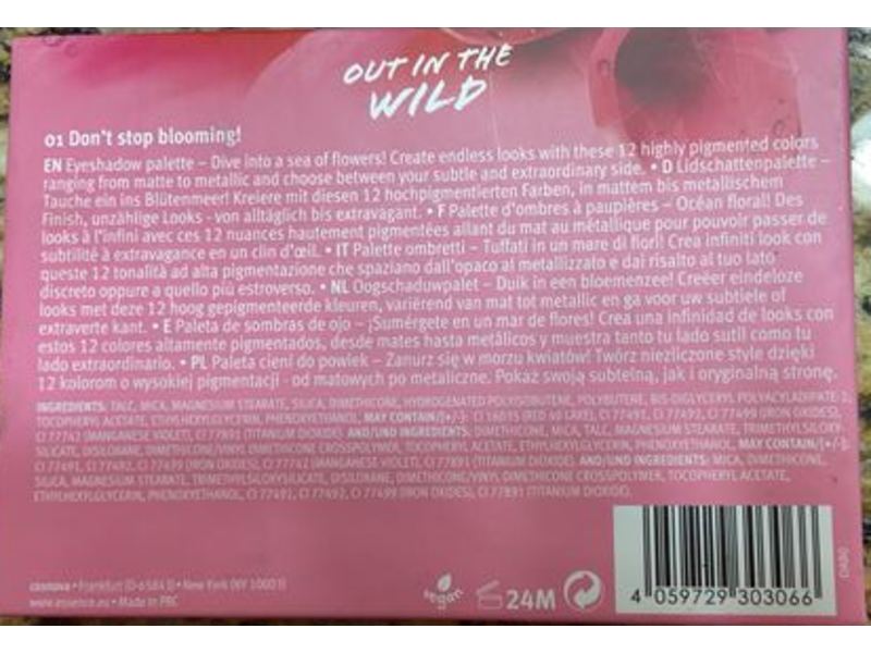 Essence Out In The Wild Eyeshadow Palette, 0.35 oz/10.2 g