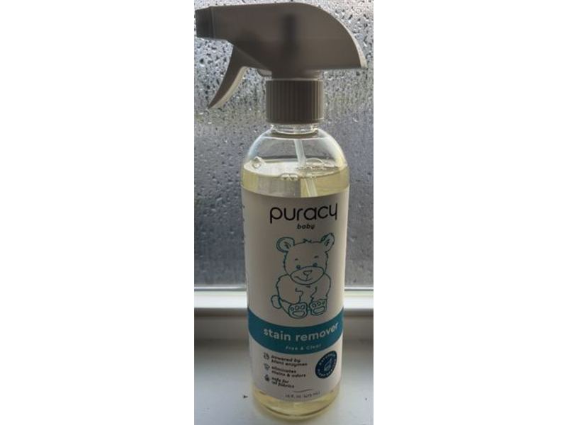 Puracy Baby Stain Remover, Free & Clear, 16 fl oz/473 mL