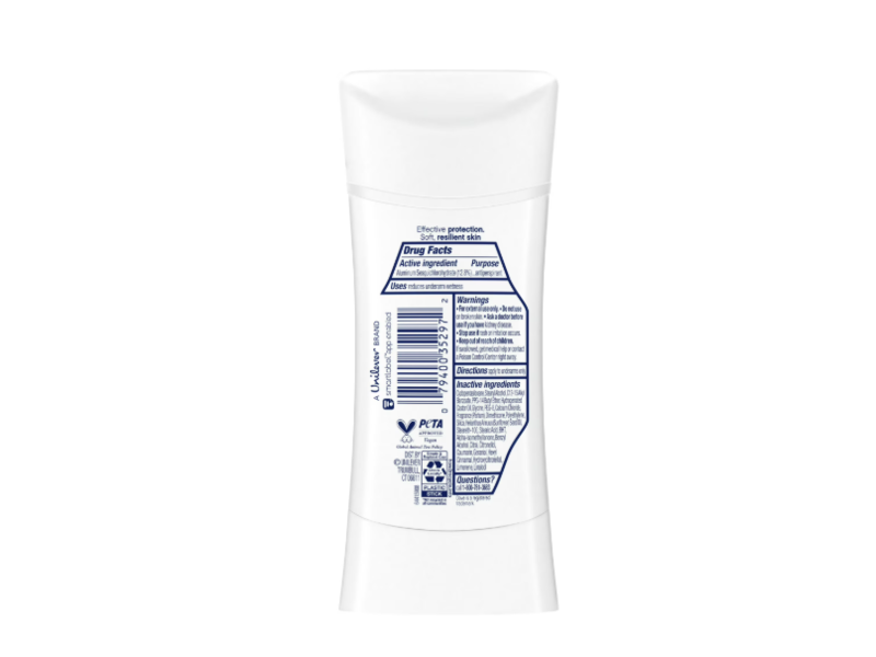 Dove Deodorant Stick, Cucumber & Green Tea Scent, 2.6 oz/74 g, Twin Pack