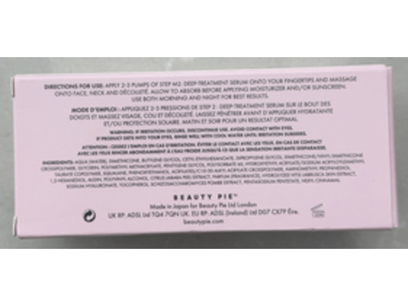 Beauty Pie Japan Fusion Deep-treatment Serum, 50 mL