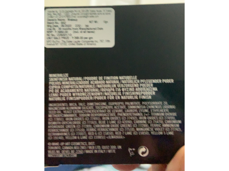 M.A.C. Mineralize Skinfinish Natural, Medium Tan, 0.35 oz/10 g