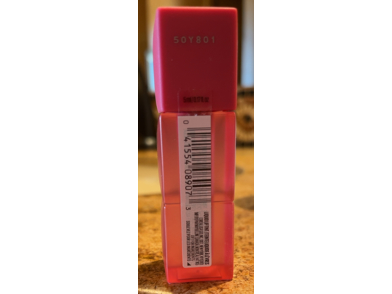Maybelline New York Super Stay Teddy Lip Tint, Pinky Promise, 0.17 fl oz/5 mL