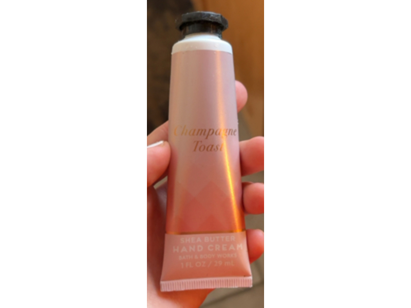 Bath & Body Works Shea Butter Hand Cream, Champagne Toast, 1 fl oz/29mL