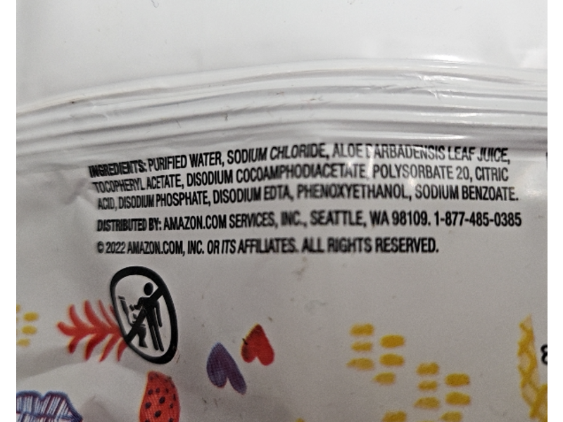 Mama Bear Nose & Face Saline Wipes, Hypoallergenic, Unscented, 180 Count, Pack Of 6