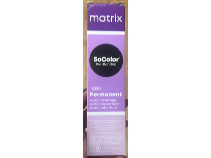 Matrix SoColor Permanent Hair Color, 506NV, 3 fl oz/85 mL