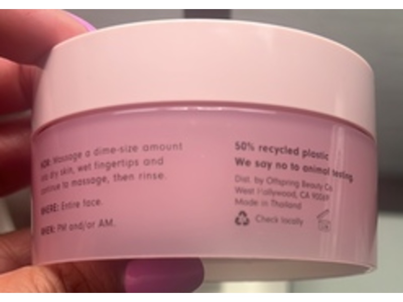 Versed Day Dissolve Cleansing Balm, Eucalyptus Oil + Vitamin E, 2.3 oz/67 g