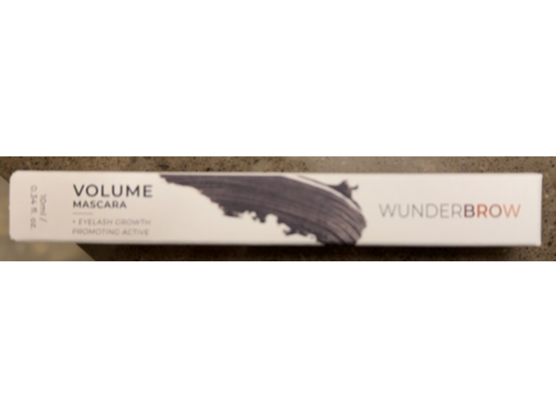 Wunderbrow Volume Mascara, Black, 0.34 fl oz/10 mL