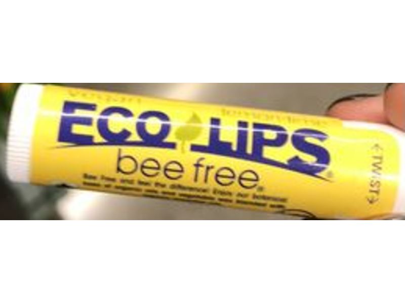 Eco Lips Bee Free Lip Balm, Lemon-Lime, 0.15 oz/4.25 g