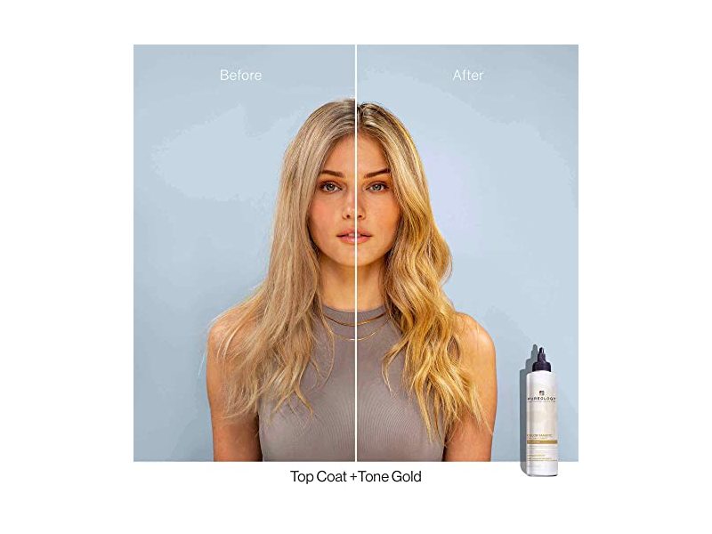 Pureology Color Fanatic Top Coat + Tone Gold, 6.7 Fl Oz