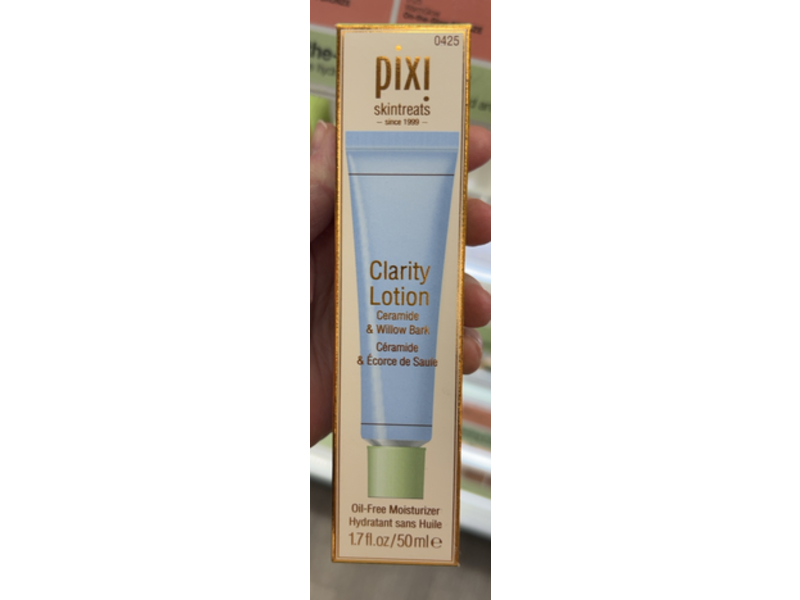 Pixi Clarity Lotion, Ceramide & Willow Bark, 1.7 fl oz/50 mL