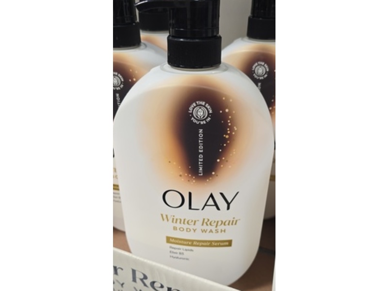 Olay Winter Moisture Repair Serum Body Wash, 35 fl oz/1.03 L