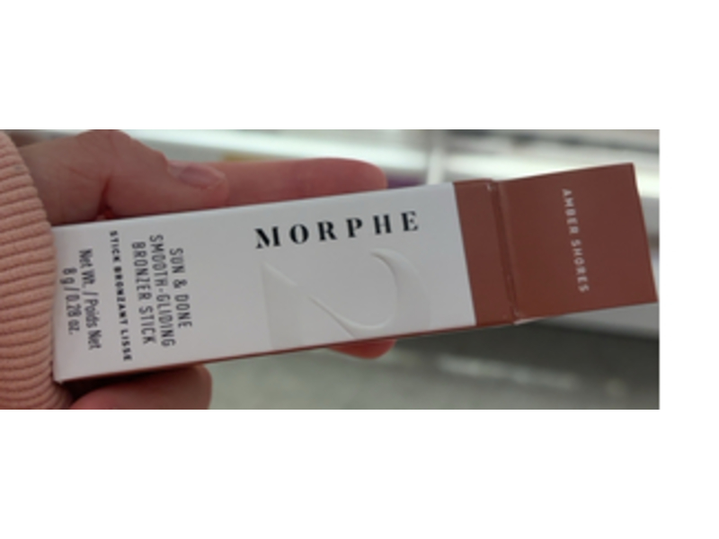 Morphe Sun & Done Smooth-Gliding Bronzer Stick, Amber Shores, 0.28 oz/8 g