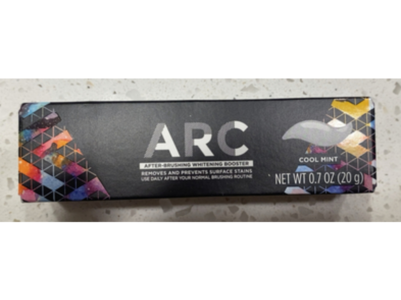 Arc After-Brushing Whitening Booster, Cool Mint, 0.7 oz/20 g