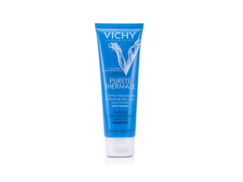 Vichy Purete Thermale Purifying Foaming Cream, 4.23 fl oz/125 mL