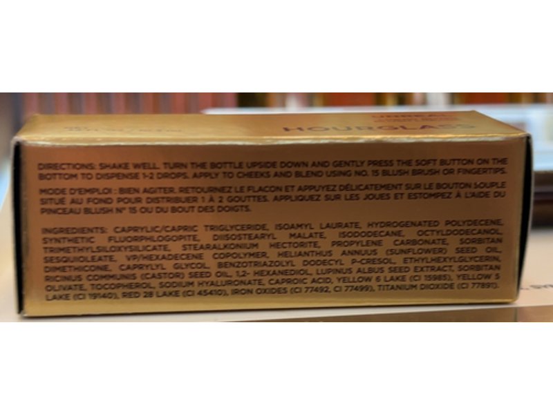 Hourglass Unreal Liquid Blush, Whim, 0.34 fl oz/10.3 mL