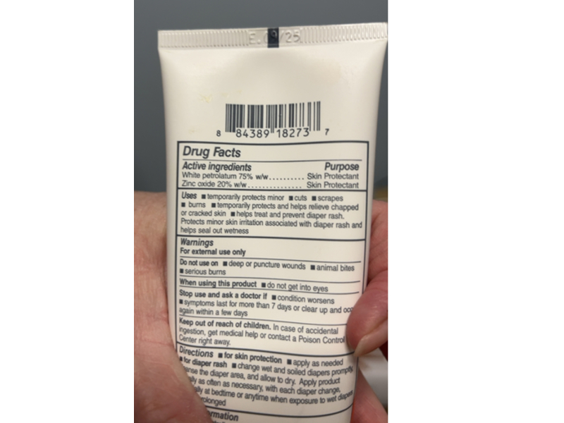 Medline Remedy Protect Zinc Oxide Paste, 4 oz/113 g