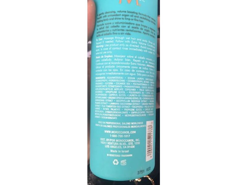 Moroccanoil Extra Volume Shampoo, 8.5 oz/250 mL