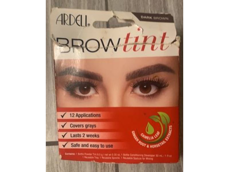 Ardell Brow Tint Kit, Dark Brown, 0.30 oz