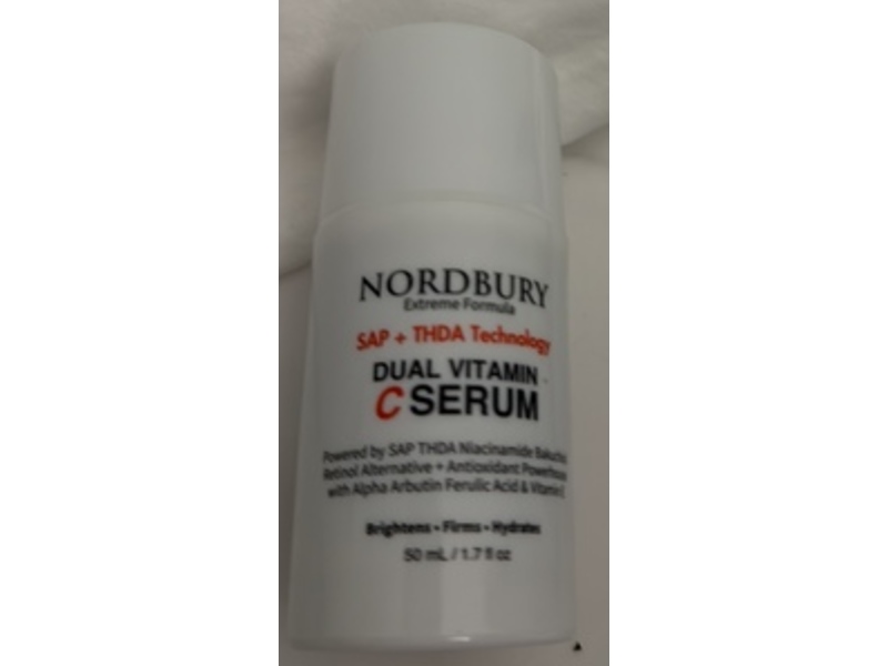 Nordbury Dual Vitamin C Serum, Sap+Thda, 1.7 fl oz/50 mL