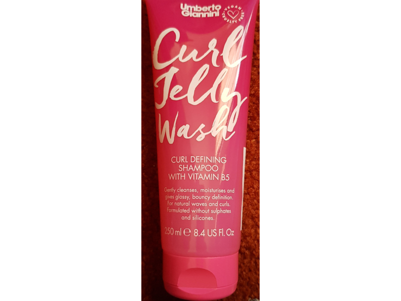 Umberto Giannini Curl Defining Shampoo, Curl Jelly Wash, Vitamin B5, 8.4 fl oz/250 mL