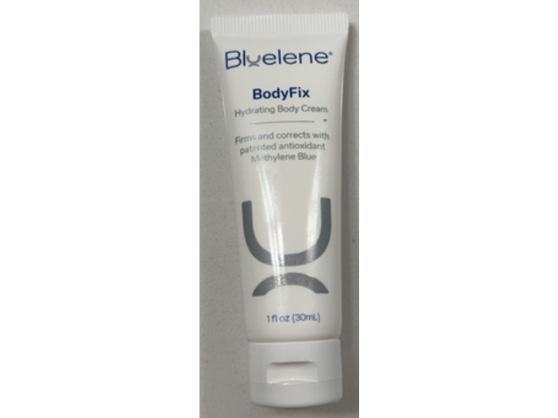 Bluelene Body Fix Hydrating Body Cream, Methylene Blue, 1 fl oz/30 mL
