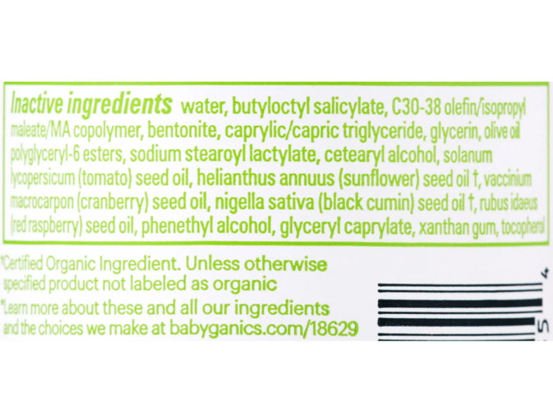 Babyganics Kids Sunscreen Continuous Spray, SPF 50+, 6 oz/170 g