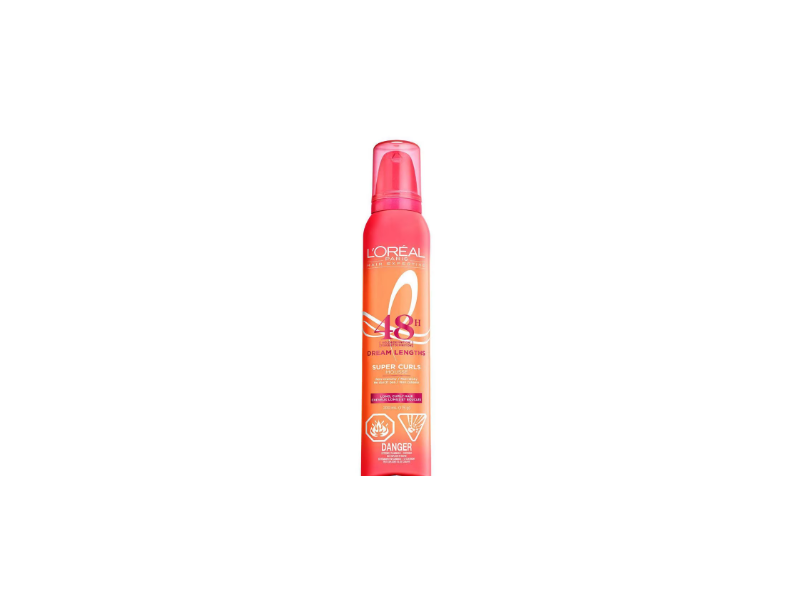 L'Oreal Paris Dream Lengths Super Curls Mousse, 200 mL