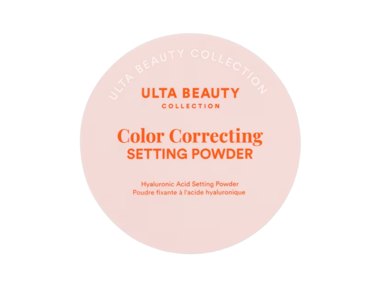 Ulta Beauty Color Correcting Setting Powder, Pink/Rose, 0.25 oz/7 g