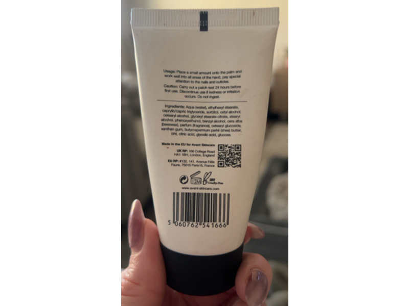 Avant Skin Care Hand Balm, Sumptuous Glycolic Acid, 1.69 fl oz/50 mL