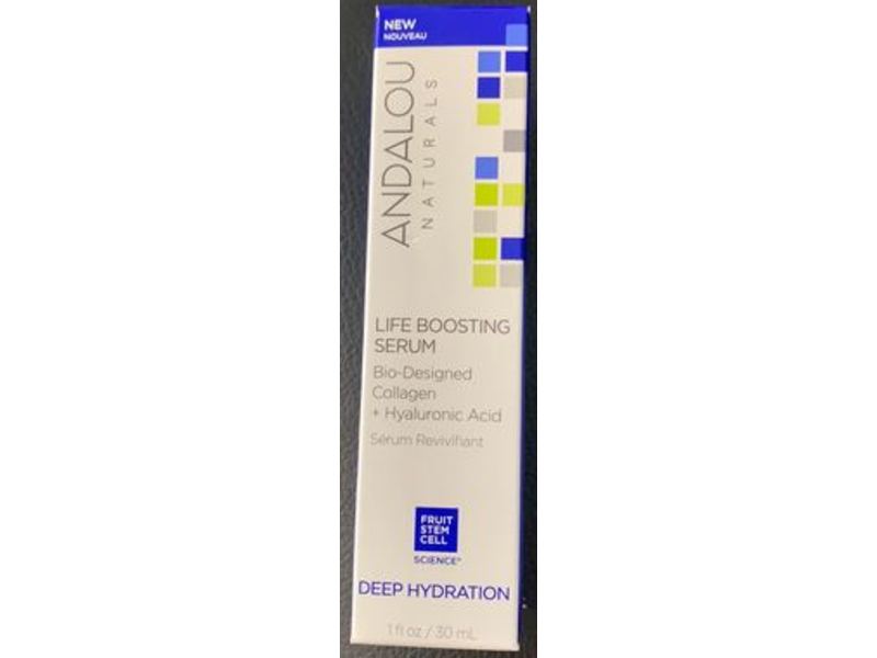 Andalou Naturals Deep Hydration Life Boosting Serum, 1 fl oz/30 mL