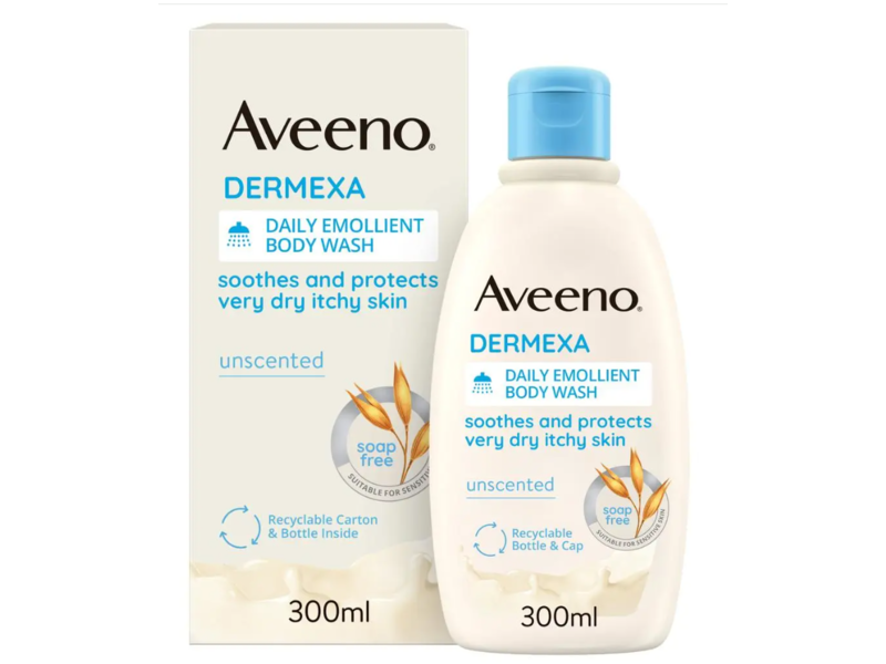 Aveeno Dermexa Daily Emollient Body Wash, 300 mL
