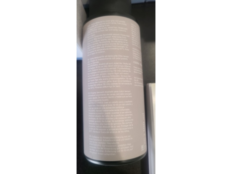 Ref Stockholm Sweden Root Concealer, Light Brown, 3.38 fl oz/100 mL