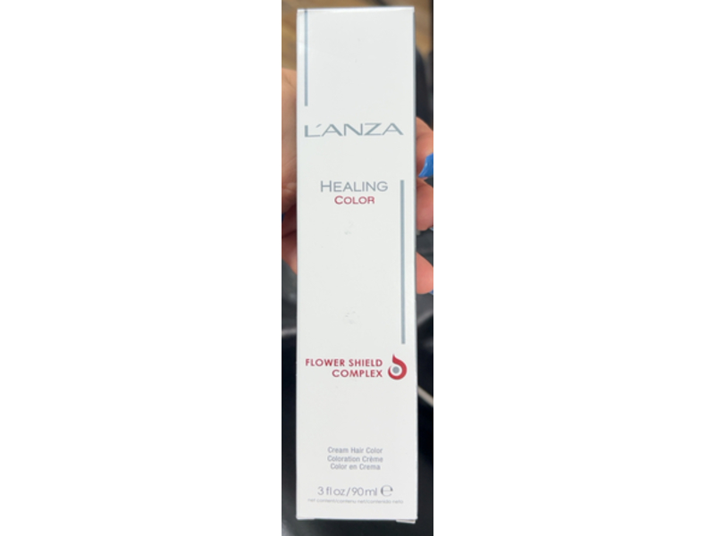 Lanza Healing Color Flower Shield Complex Cream Hair Color, 8ax Medium Extra Ash Blonde, 3 fl oz/90 mL