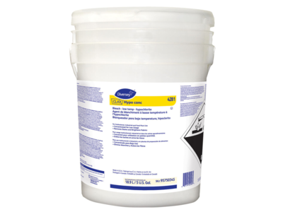 Diversey Clax Hypo Conc Bleach, 18.9 L