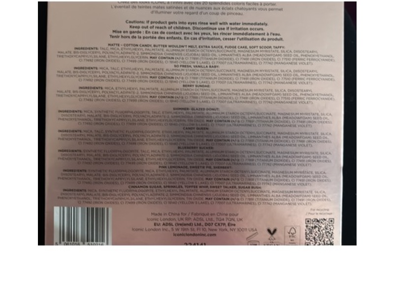 Iconic London Treat Yourself Eyeshadow Palette, 0.05 oz/1.5 g