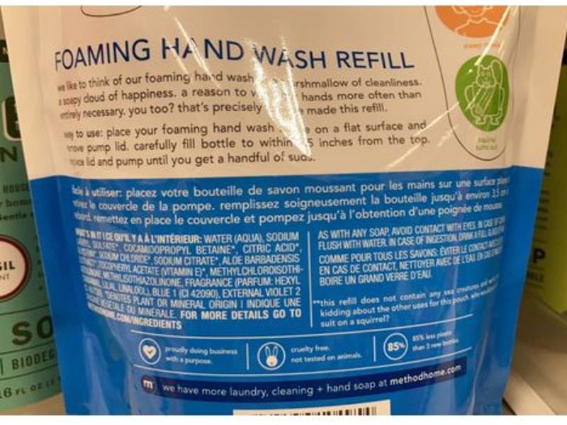 Method Foaming Hand Wash Refill, 28 fl oz/828 mL